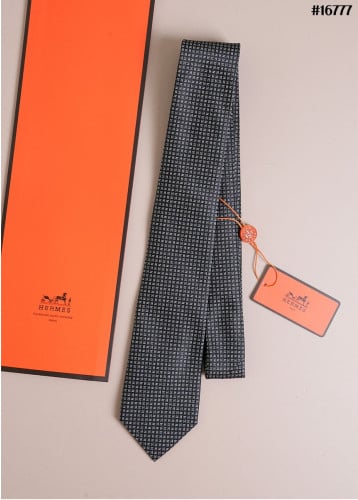 🔆 [HERMES] 에르메스 En Equilibre 자카드 실크 넥타이 🔆