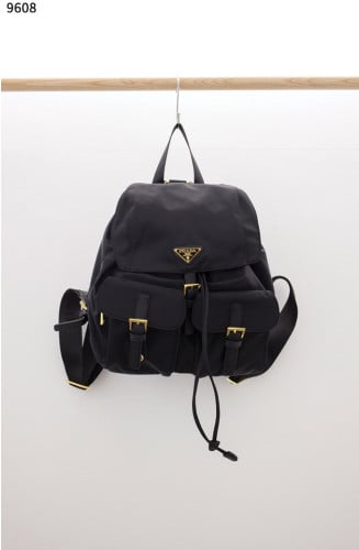 #프라다 [PRADA] 프라다 리에디션 금장 로고 백팩 스몰 신상입고💢 #가방 #9608