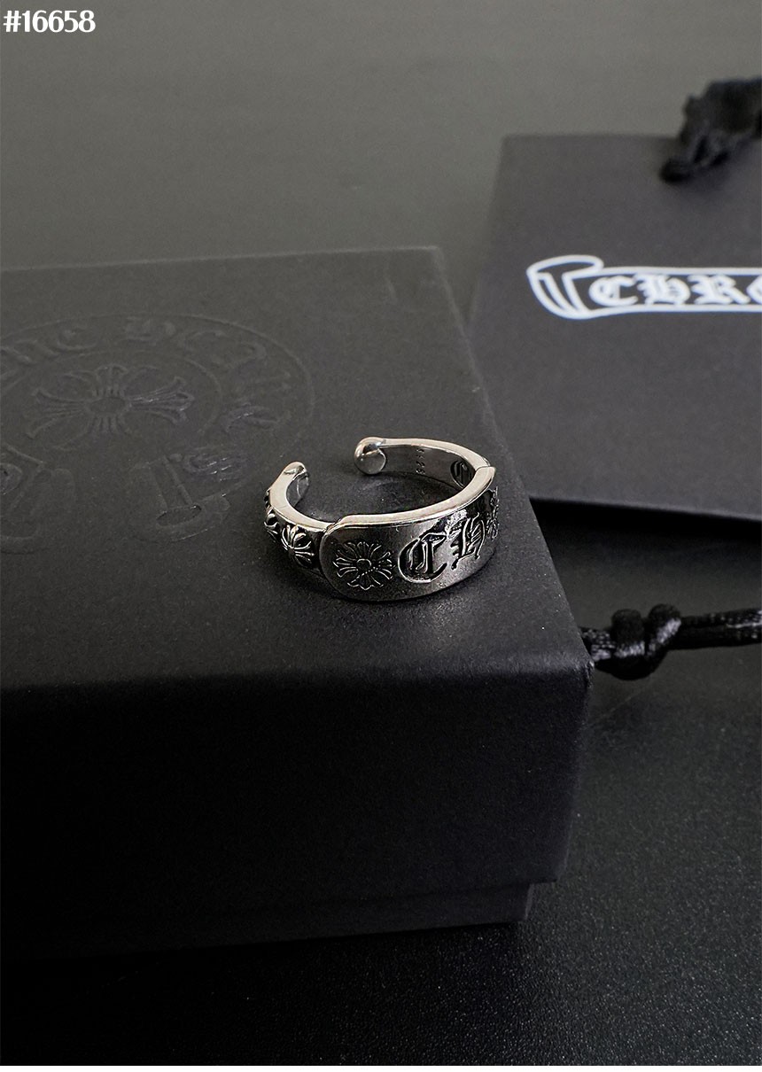 🔆 [Chrome Herts] 크롬하츠 남여공용 스크롤 라벨 링 🔆