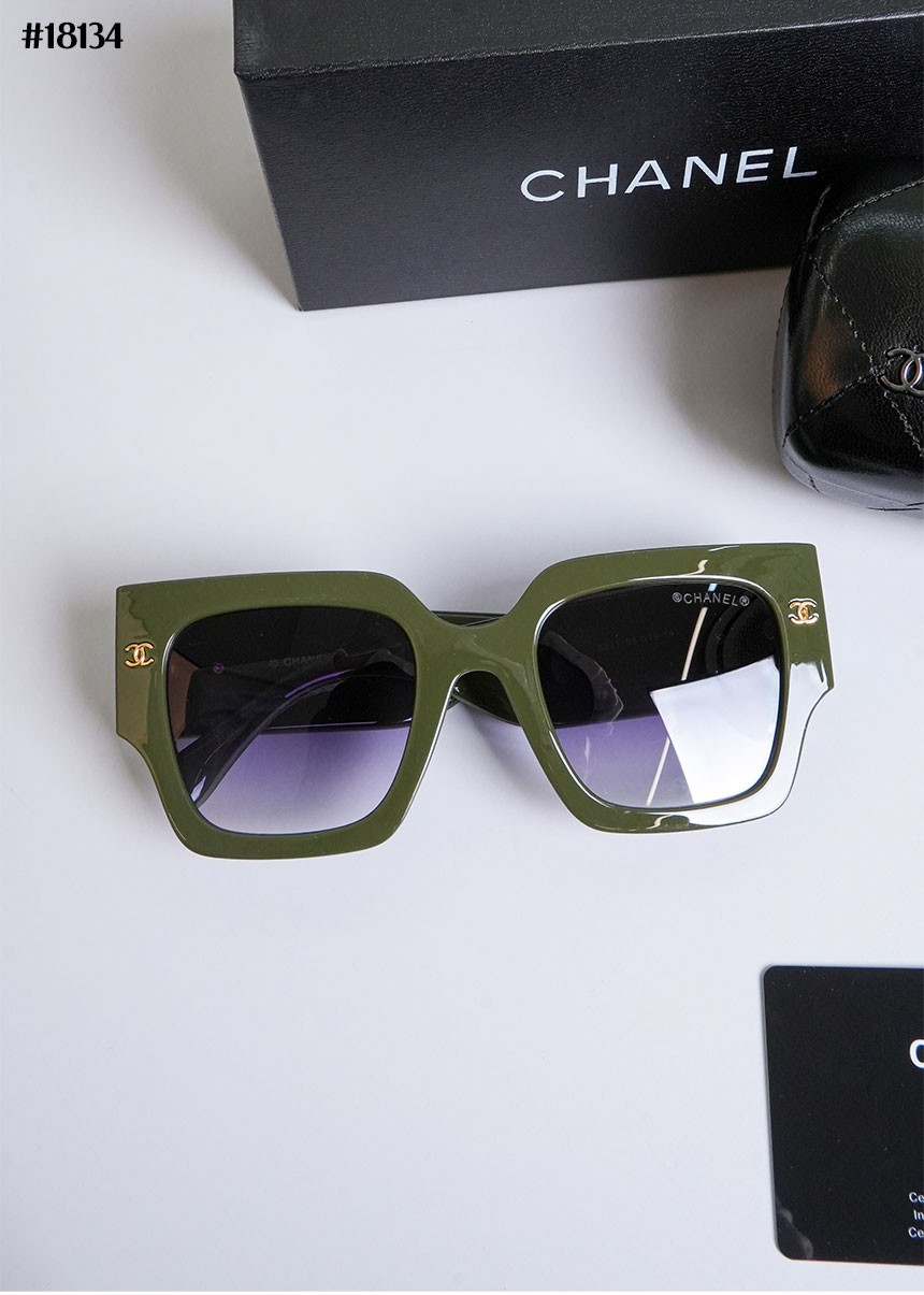 UM🔆 [CHANEL] 샤넬 CC 퀄팅 프레임 스퀘어 선글라스 🔆