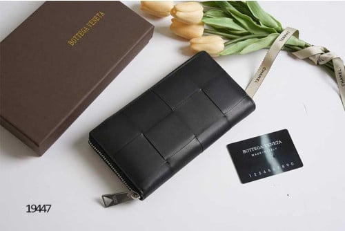 🔆 [Bottega Veneta] 보테가베네타 빅위빙 지퍼 장지갑 🔆