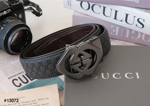 🔆 [GUCCI] 구찌 남성용 시마 GG로고 스퀘어 버클 자동벨트🔆