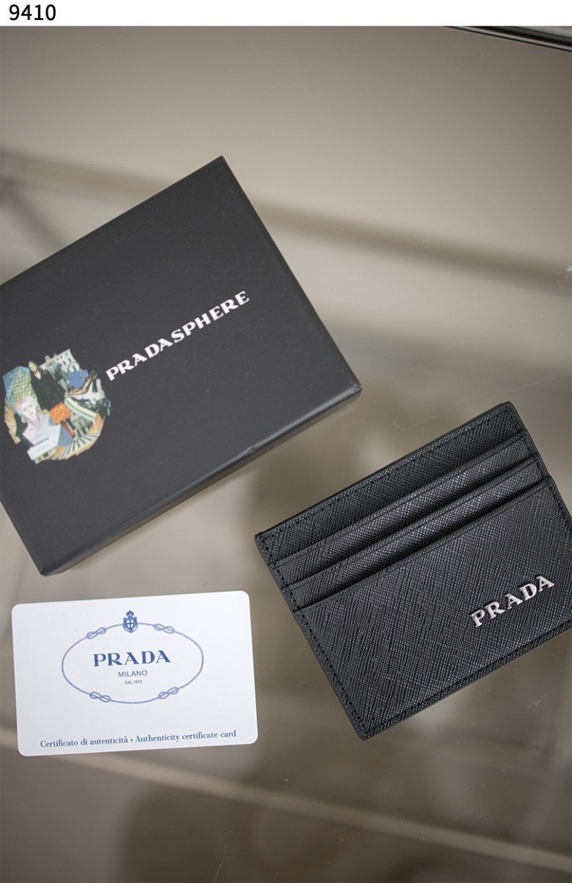 #프라다 [PRADA] 프라다 사피아노 레더 카드 홀더 신상입고💢 #지갑 #9410