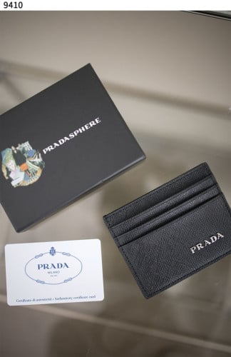 #프라다 [PRADA] 프라다 사피아노 레더 카드 홀더 신상입고💢 #지갑 #9410