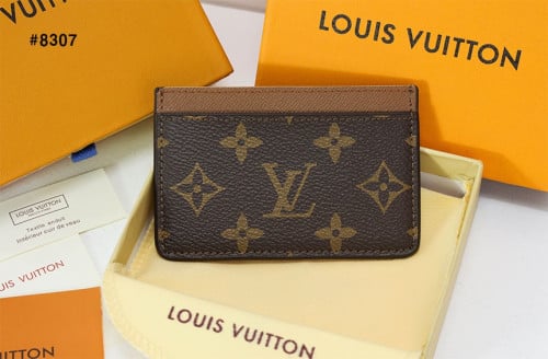 🍀 [LOUIS VUITTON] 루이비통 수입 모노그램 카드 홀더 지갑 🍀