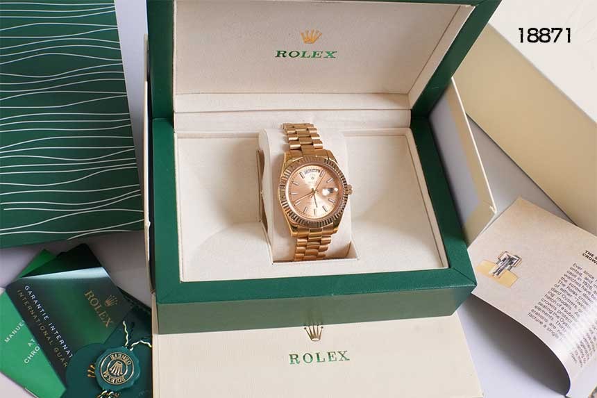 🔆 [ROLEX] 로렉스 데이데이트 41 골드 🔆