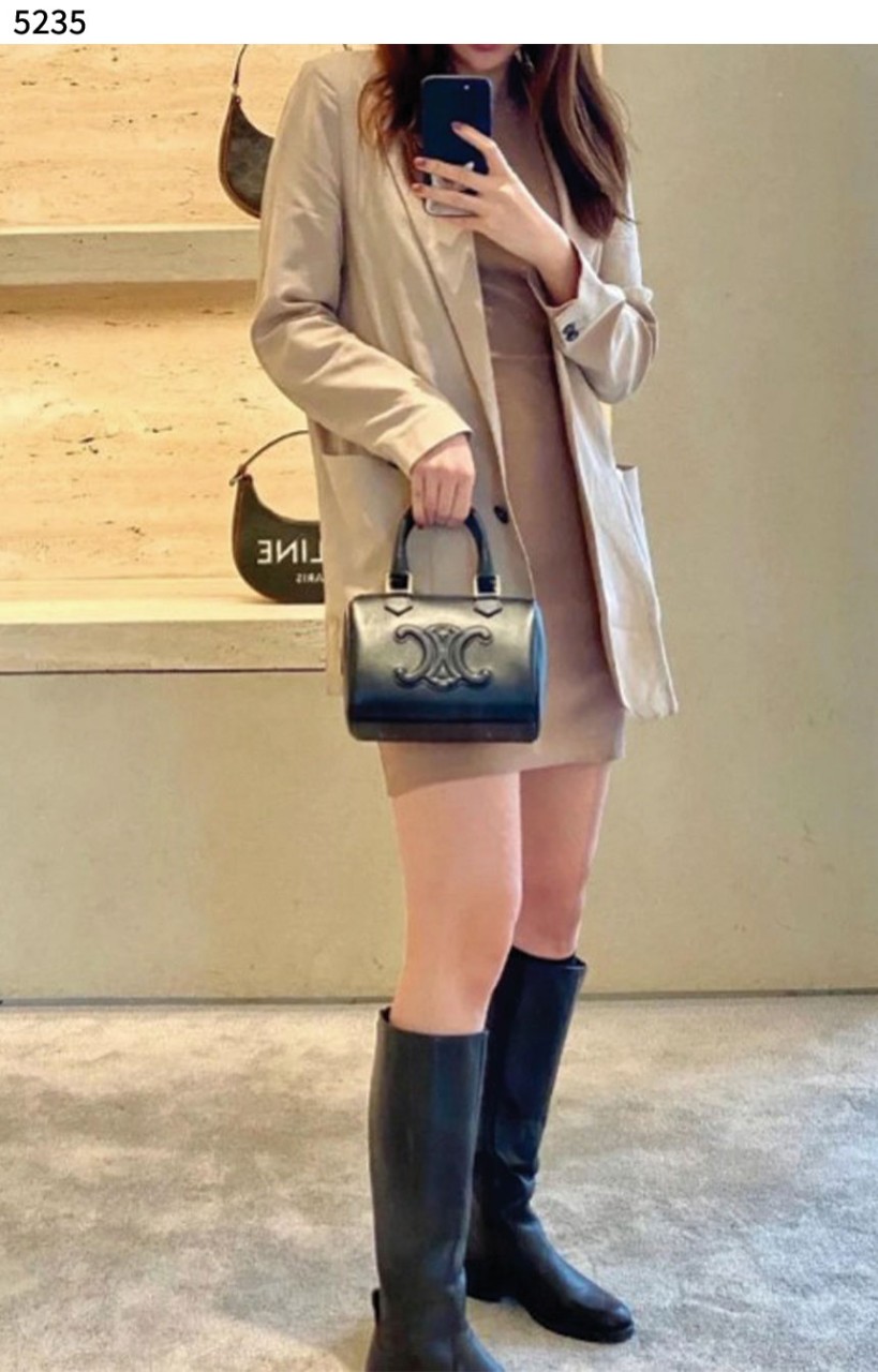 #셀린느 [CELINE] 수입프리미엄급 퀴르 트리옹프 스몰 보스턴 백 신상 재입고💢 #태그 #가방 #5235