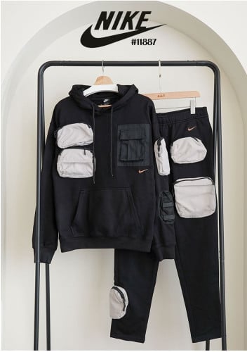 🔆 [NIKE] 나이키 X 트래비스스캇 NRG AG 유틸리티 후드 & 스웻 팬츠 셋 🔆