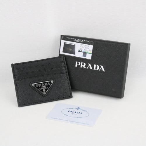 👹프*다 3659 사피아노 삼각로고 카드지갑👹