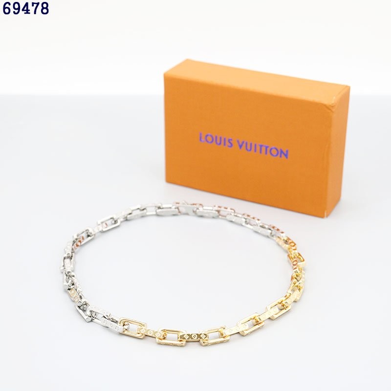 👹루*통 M69478 버질아블로 모노그램 체인 목걸이👹