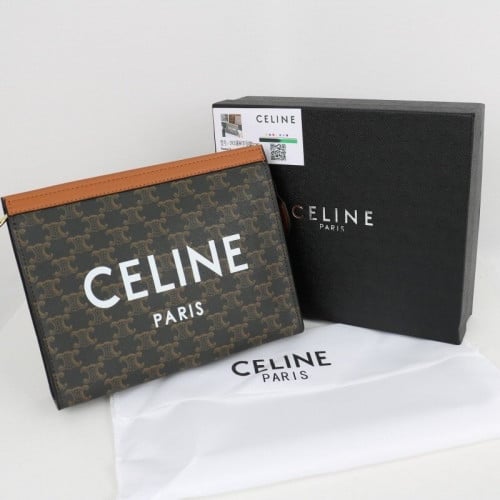 👹셀*느 트리오페 스펠링로고 파우치 클러치백👹