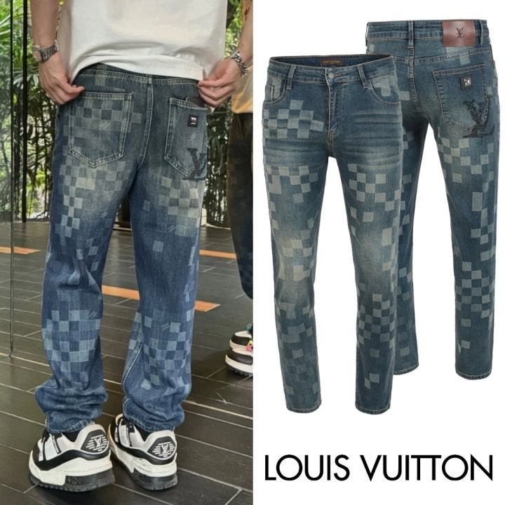 💕 루* 멀티다미 프린트 워싱 슬림진