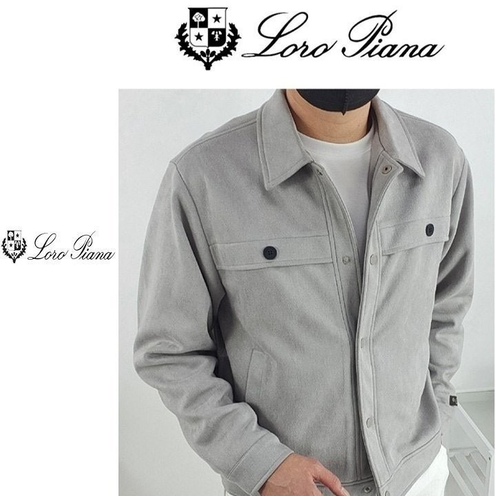 💕 로* 피아나 남성 스웨이드 자켓 [고급]