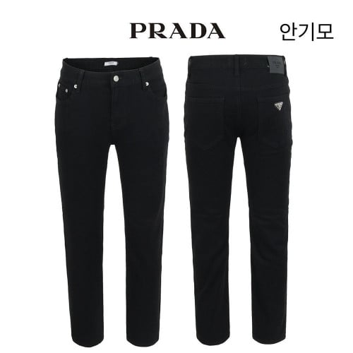 💕 프** 안기모 블랙스판 슬림 일자팬츠