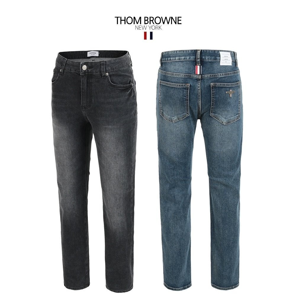 💕 톰* 솔트워싱 스판 슬림핏데님