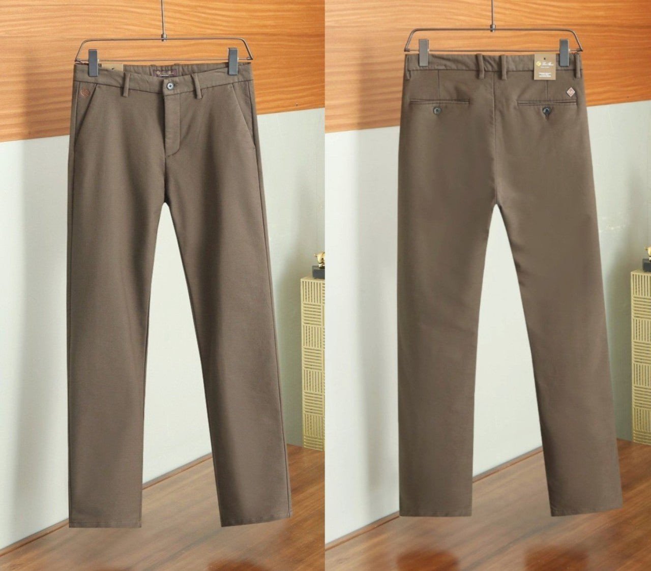 💕 로* 피아나 로고 패치 워싱스판 치노 팬츠➡️수입최고급(가을,겨울)