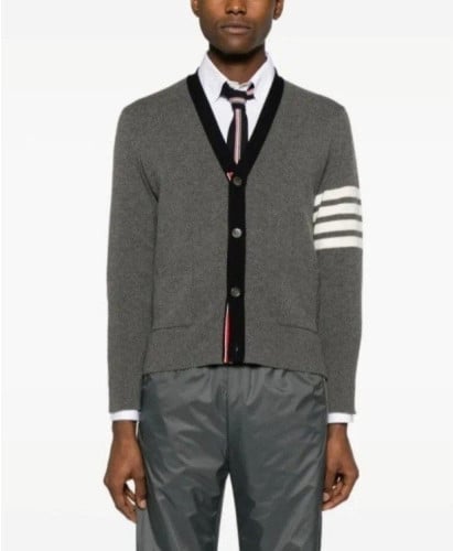 💕 톰* 투인원 하프사선 메리노 브이넥 가디건➡️수입고퀄(남녀공용)