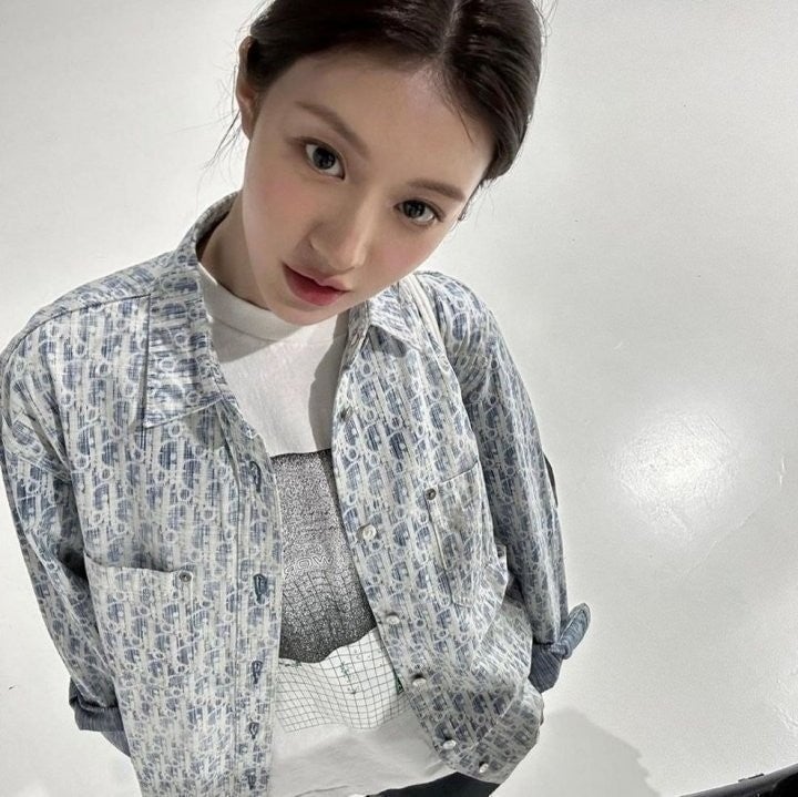 💕 디* 오블리크 로고 셔츠