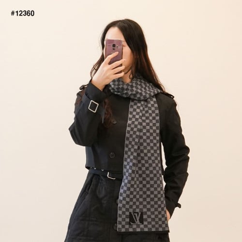 🔆 [LOUIS VUITTON] 루이비통 남여공용 체스 LV 캐시미어 머플러 🔆