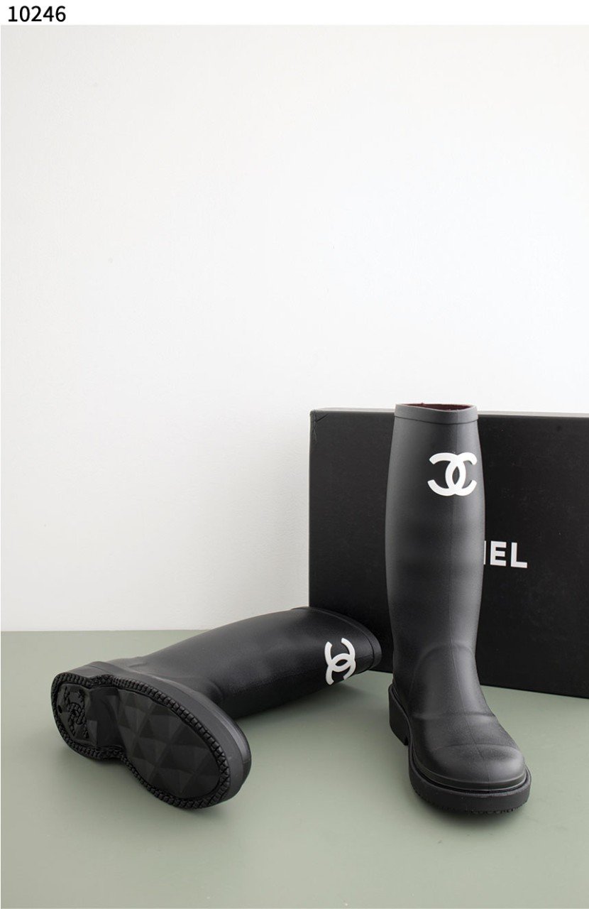 #샤넬 [Chanel] 샤넬 CC로고 레인부츠 신상입고💢 #신발 #10246