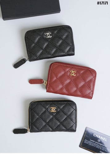 🔆 [CHANEL] 샤넬 캐비어 클래식 지퍼 코인 퍼스 🔆