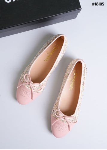 🔆 [CHANEL] 샤넬 트위드 발레리나 플랫 슈즈 🔆