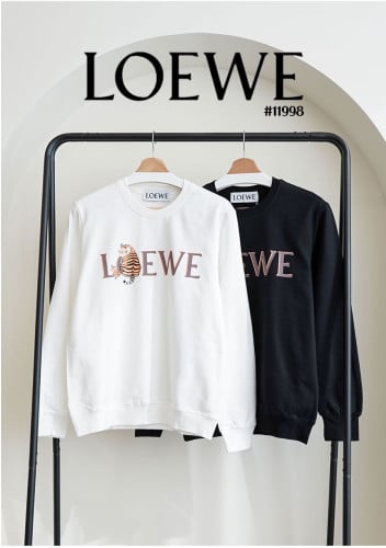 🔆 [LOEWE] 로에베 수입 팻타이거 크루넥 맨투맨 티셔츠 🔆