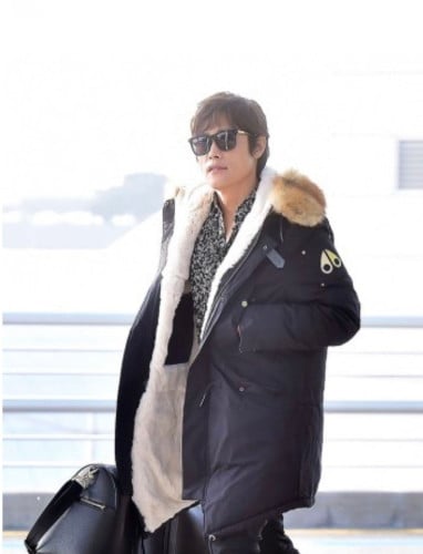 #무스너클 [ M. K ] 수입 캡슐 캔버스 파카 이병헌 패딩 자켓 -블랙- 입고💢 #남성상의 #패딩자켓