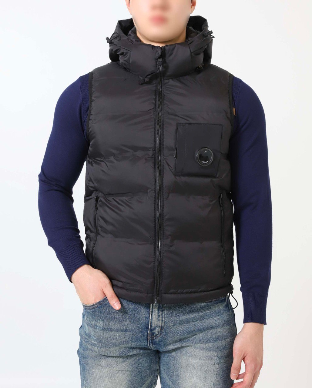 #시피컴퍼니 [ C.P ] 렌즈 밀레밀레아 베스트 입고💢 #남성상의 #패딩조끼