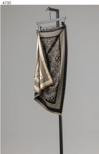 🍀 [LOUIS VUITTON] 루이비통 수입고급 모아나 양면 울 머플러 🍀