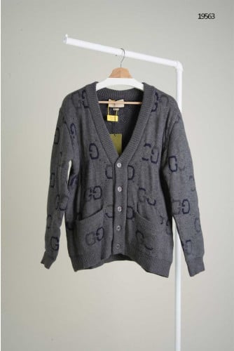 🔆[GUCCI] 구찌 GG 인타르시아 울 가디건 🔆