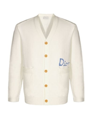 💕 디* 수입 로고 자수 힐튼 넬 가디건