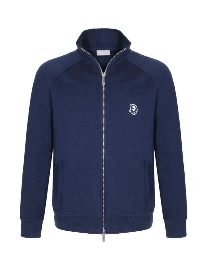 💕 디* 수입 로고 자수 기모 집업