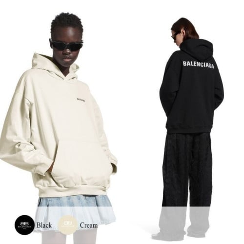 💕 발**** 더블 로고 자수 후드