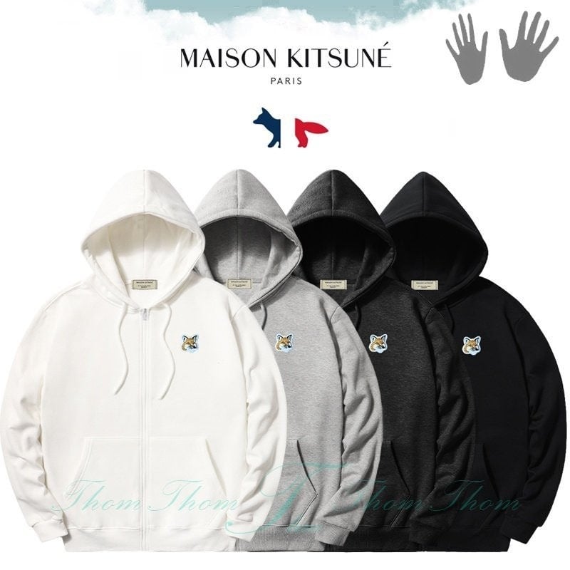 💕 메* 키츠네 세라 시보리 기모 후드집업