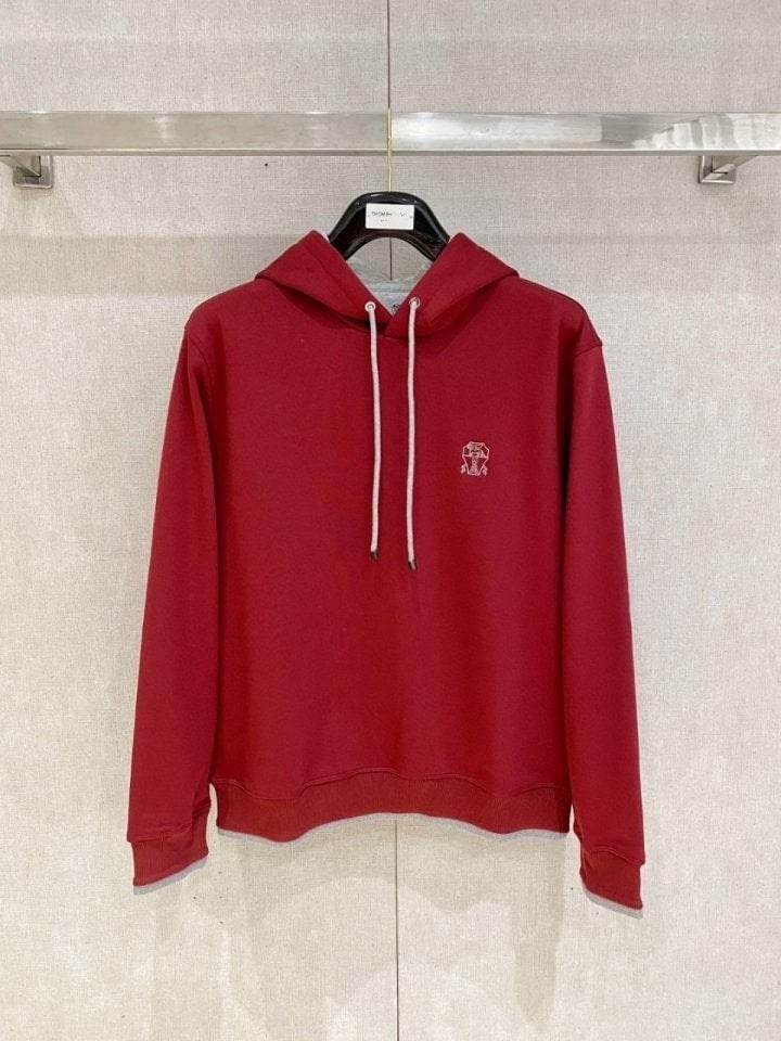 💕 브*** 쿠치넬리 톤배색 후드(기모)