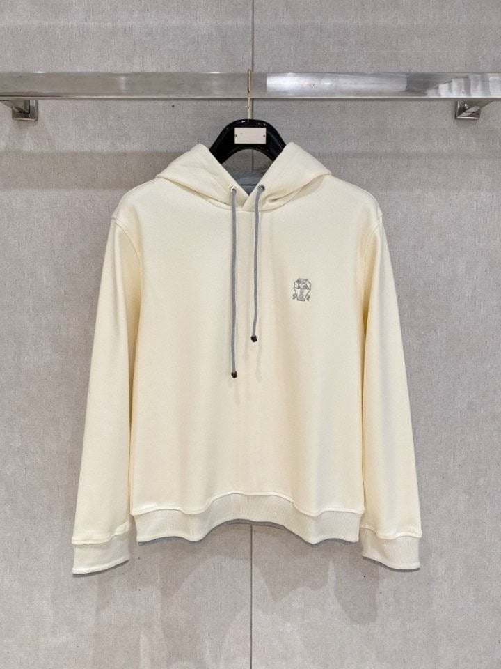 💕 브*** 쿠치넬리 톤배색 후드(기모)