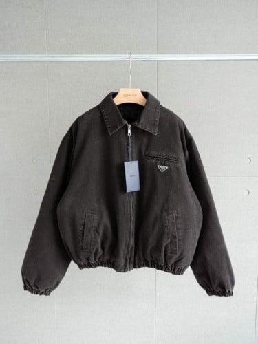 💕 프** 25 플레이트 데님 패딩 자켓 - 수입