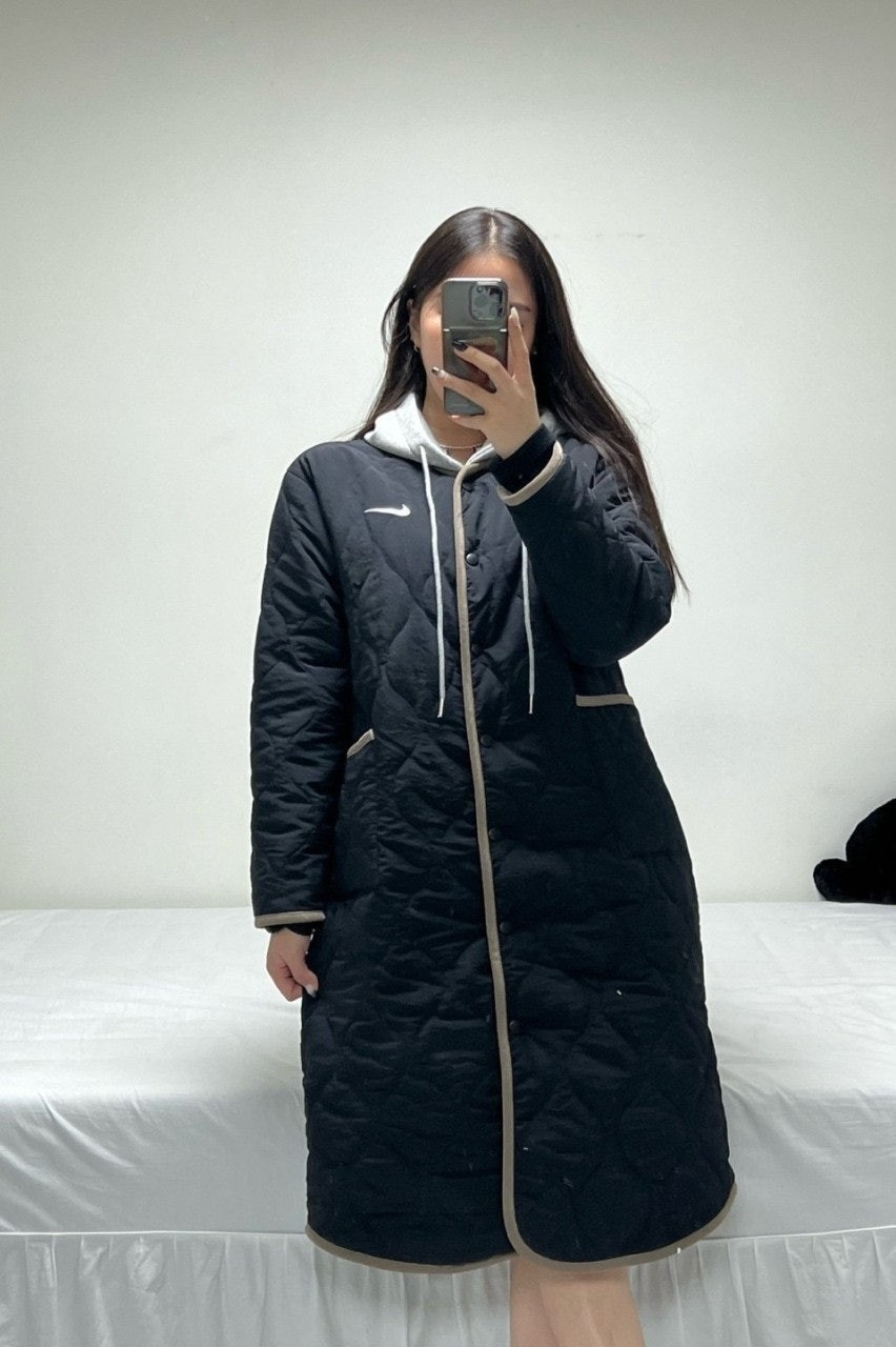 💕 나** 스우시 후드롱 리버시블 패딩