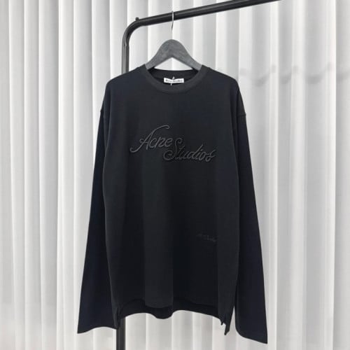 💕 아** 스튜디오 엠보 로고 롱슬리브 티셔츠