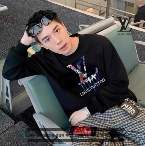 💕 루* 패턴 무늬 로고 디자인 밍크양기모 티셔츠