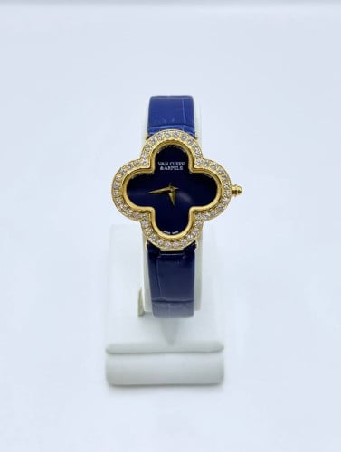 반 클리프 앤 아펠 알함브라 워치 골드 네이비블랙골드