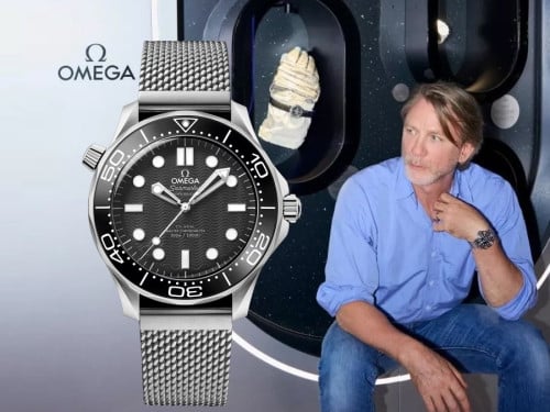 오메가 씨마스터300 신형 논데이트 메쉬