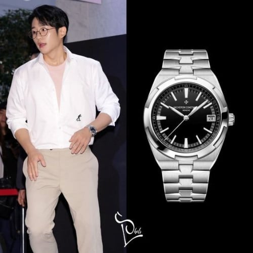 바쉐론 콘스탄틴 오버시즈 셀프 와인딩 41mm 칼리버 5100 스틸 블랙