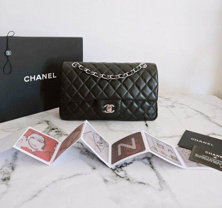 💕 샤* 고급 리뉴얼 클래식 램스킨 미듐 은장