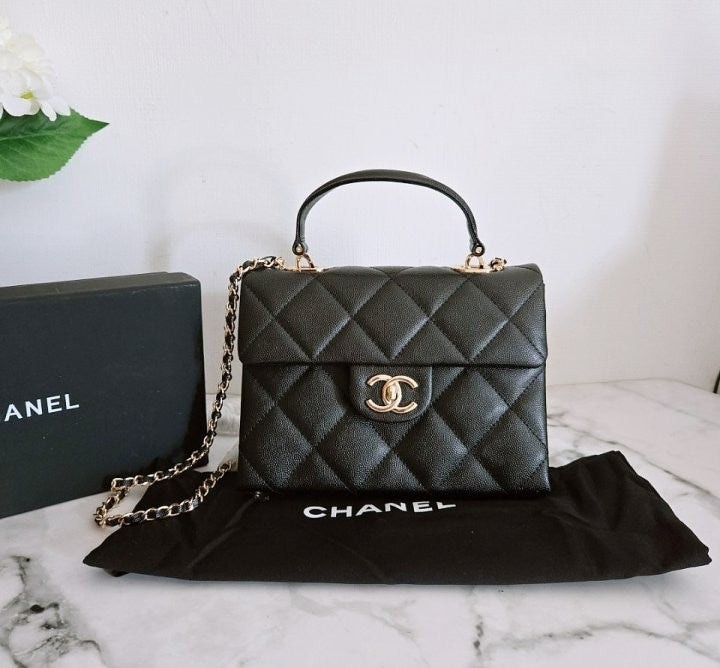 💕 샤* 고급 24P 탑핸들 플랩백 스몰