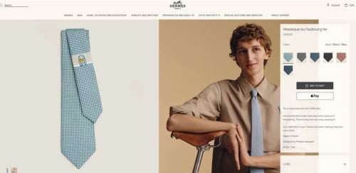 💕 에*** 모자이크 듀 포부르 넥타이