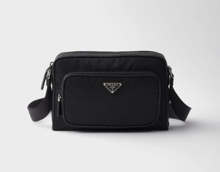 💕 프** 리나일론 및 사피아노 가죽 숄더 백