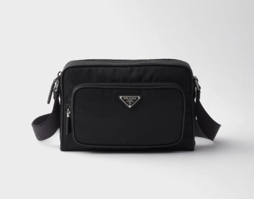 💕 프** 리나일론 및 사피아노 가죽 숄더 백