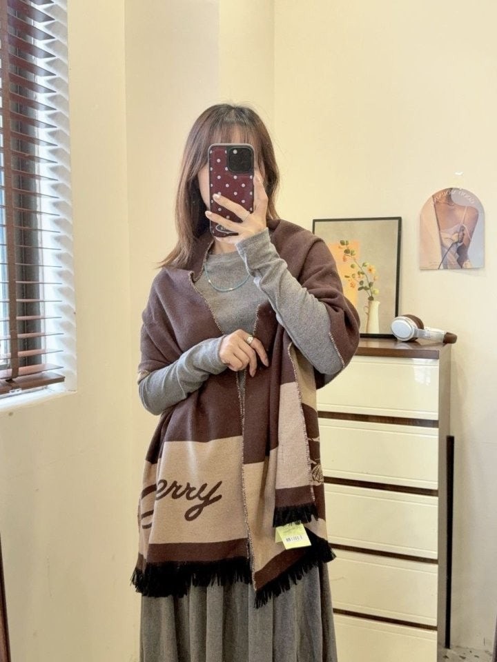 버버리 머플러(수입)